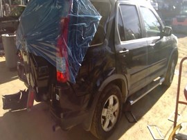 2005 HONDA CR-V, BLACK, EX MODEL, 2.4L, AT. AWD.  A26241